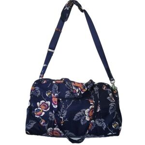 Vera Bradley Miramar Travel Weekender Bag in Nylon Seurat Floral - NWT